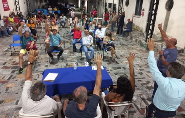 Sinttel Ce - Em Juazeiro do Norte, os trabalhadores da